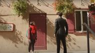 Le Petit Champlain, Quebec aka The red door (Image via Netflix)